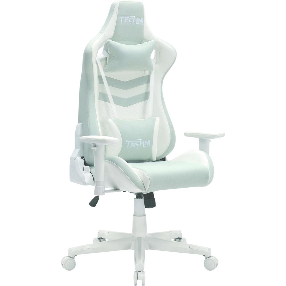 Gaming Chair - パステルグリーンの多層生地ゲーミングチェア