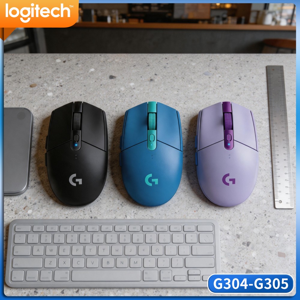 Pc Gaming Logitech - G305 ロジクール PC Mac ワイヤレスゲーミングギア、LIGHTSPEEDテクノロジー、HERO 12000