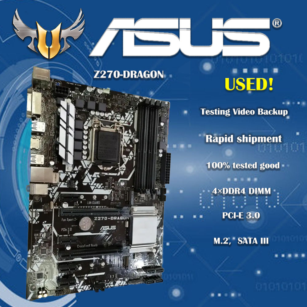Pc Gaming Intel Core I7 - Intel-Asus Prime Z270-DRAGON,z270,z270m,ddr4,lga 1151, i7, i5,