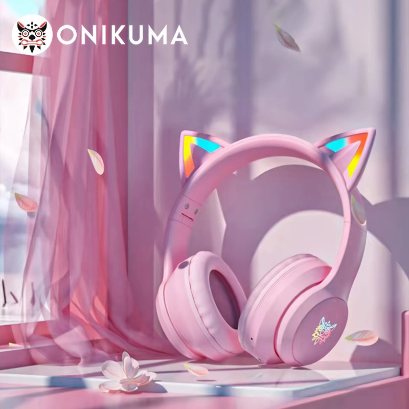 Onikuma B90 ピンク猫耳ゲーミングヘッドセット R - Pc Gaming Apple のレビューと価格