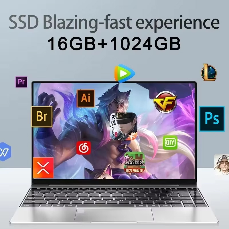 新型超薄型ノートパソコン 14.1インチ 16GB RAM  - Pc Gaming I9 のレビューと価格