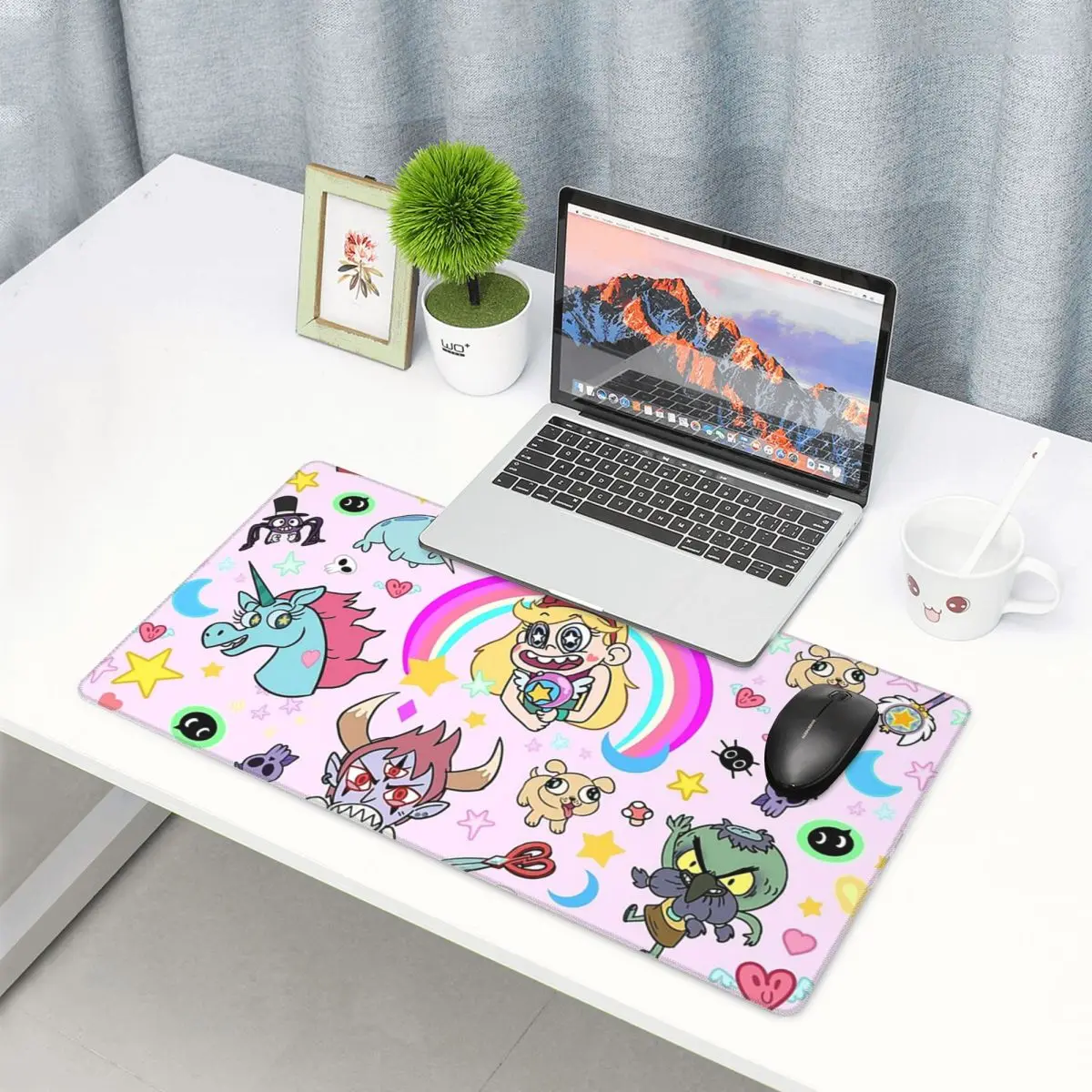 大型マウスパッド スターVS悪の勢力！ ブランケットゲーマー - Pc Gaming Vs Laptop Gaming のレビューと価格