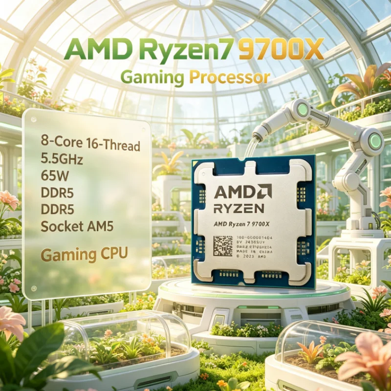 AMD Ryzen 7 9700X 8コア 16スレッド ソ - Pc Gaming Cpu のレビューと価格