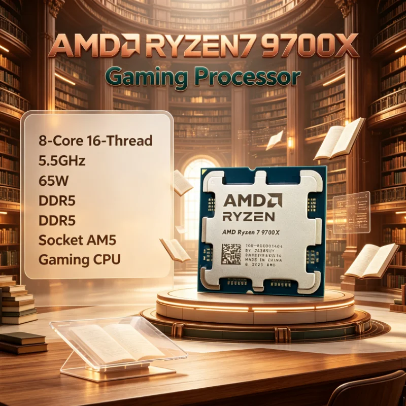 AMD Ryzen 7 9700X 8コア 16スレッド ソ - Pc Gaming Cpu のレビューと価格