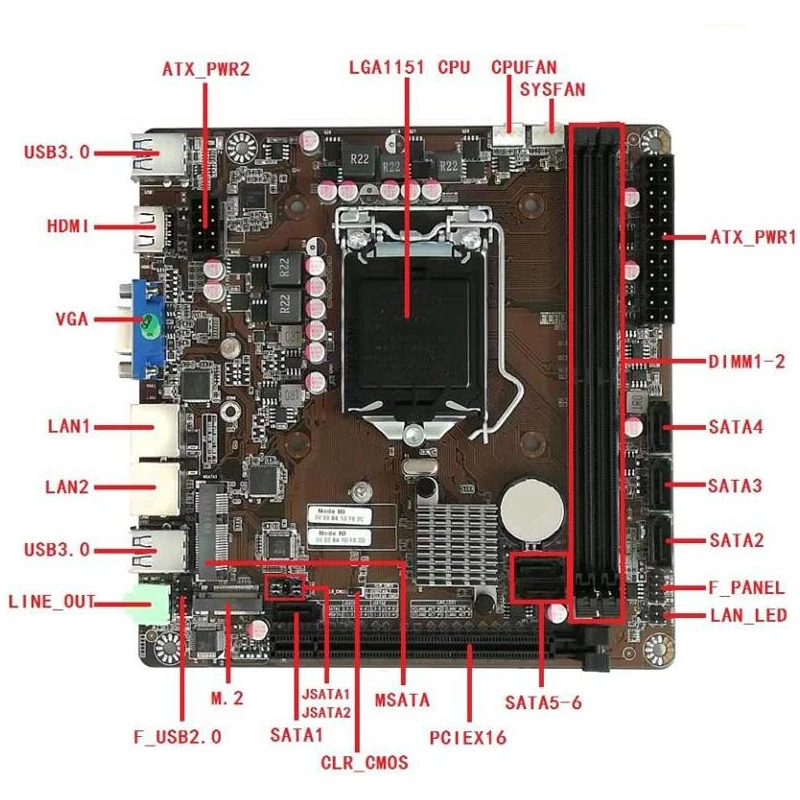B365 Mini-ITX マザーボード LGA 1151  - Pc Gaming Intel Core I7 のレビューと価格