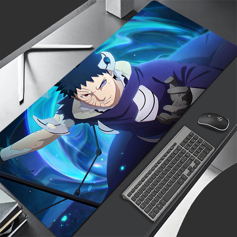 マウスパッドアニメカーペ大型ナルトうちはオビトPCゲーマーコ - Pc Gaming Keyboard And Mouse のレビューと価格