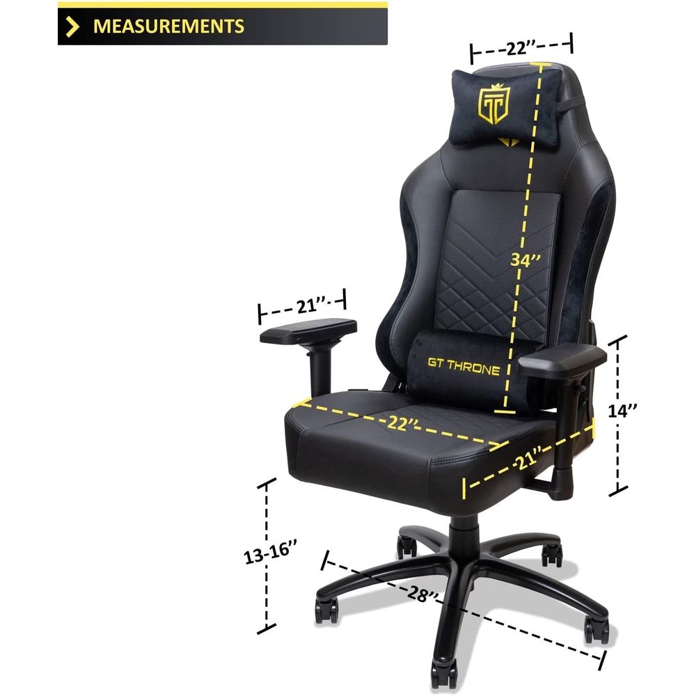 人間工学に基づいたリクライニングゲーミングチェア（ビッグ＆ト - Gaming Chair のレビューと価格