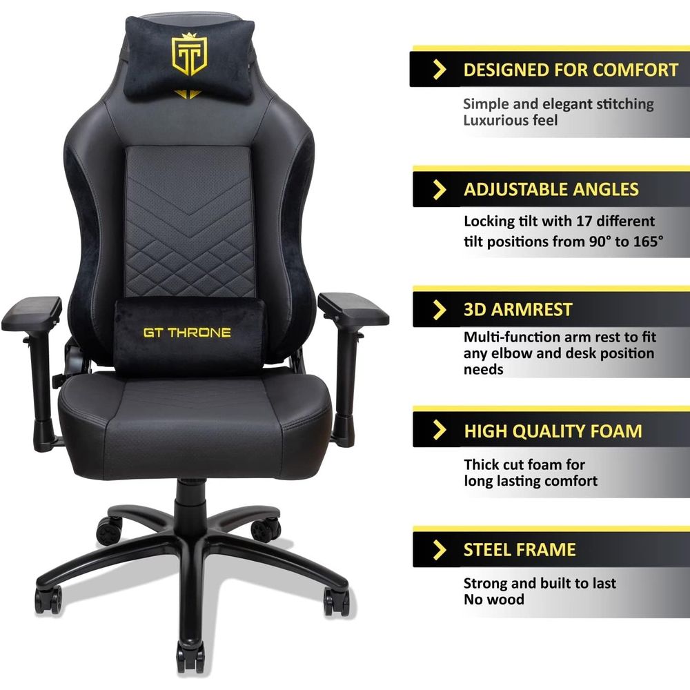 人間工学に基づいたリクライニングゲーミングチェア（ビッグ＆ト - Gaming Chair のレビューと価格